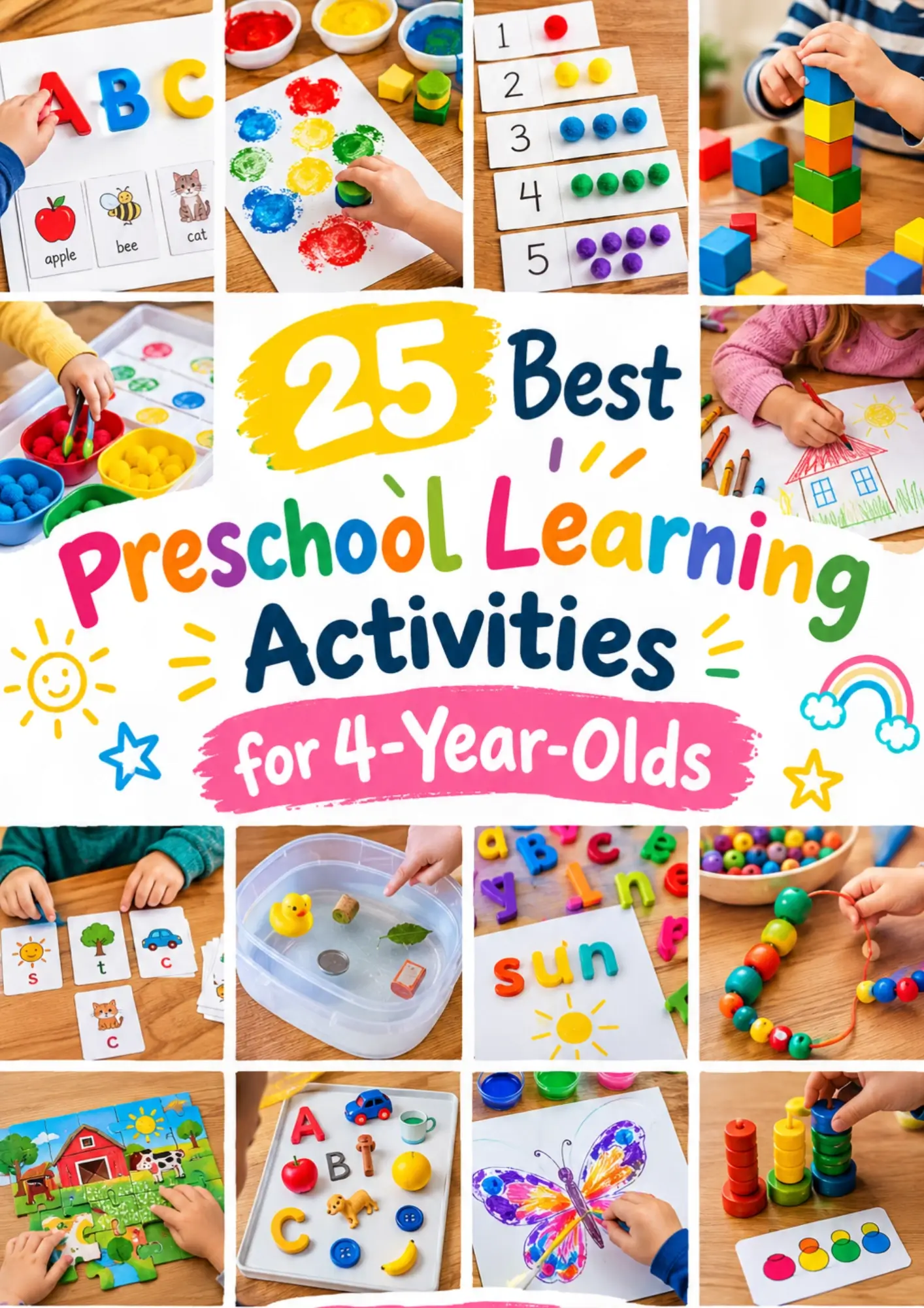 Preschool Learning Activities for 4-Year-Olds