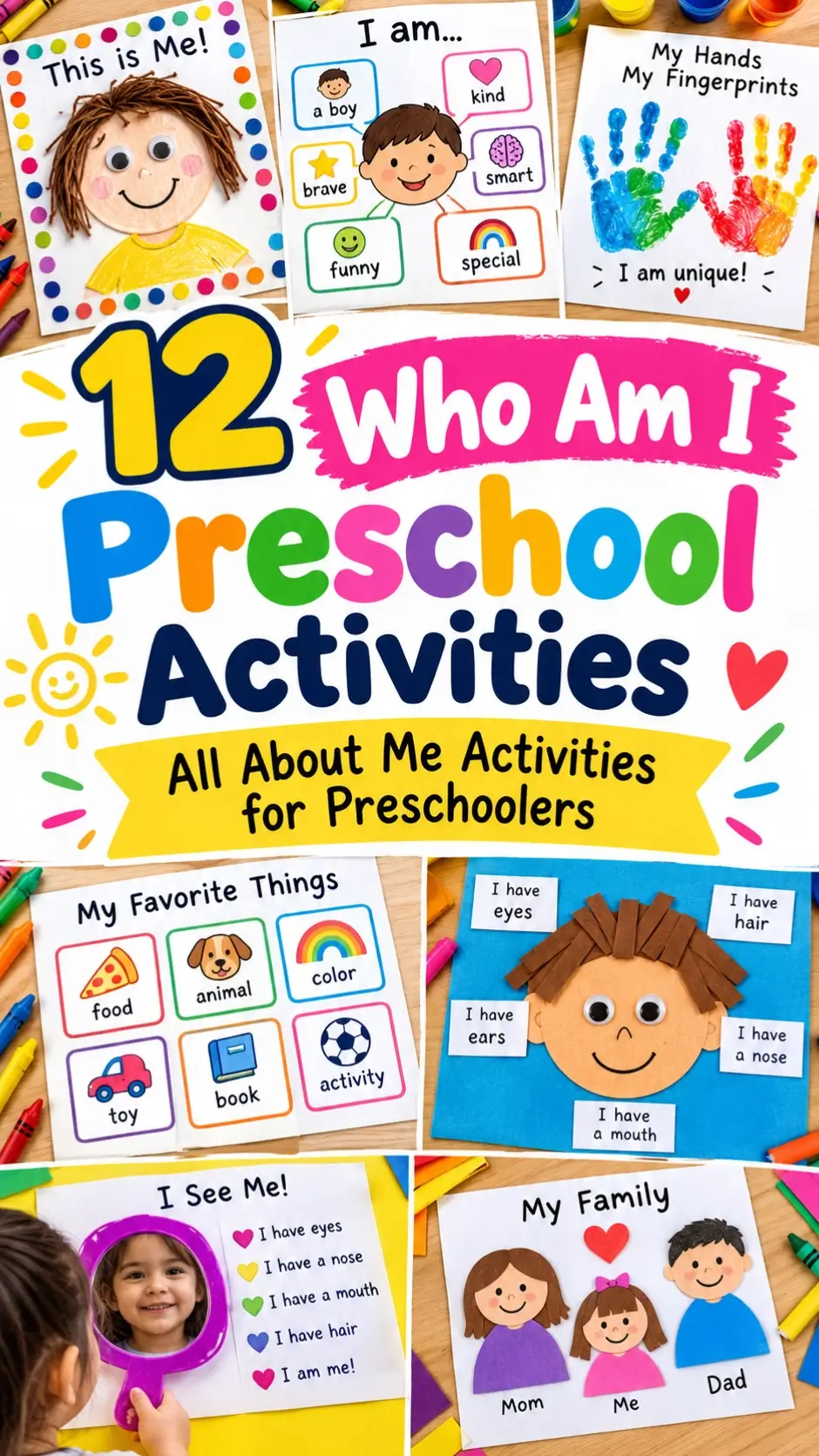 Who Am I Preschool Activities