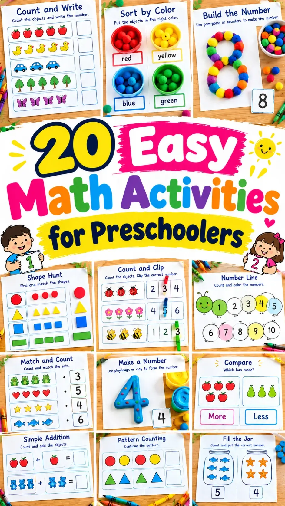 Math Activities for Preschoolers