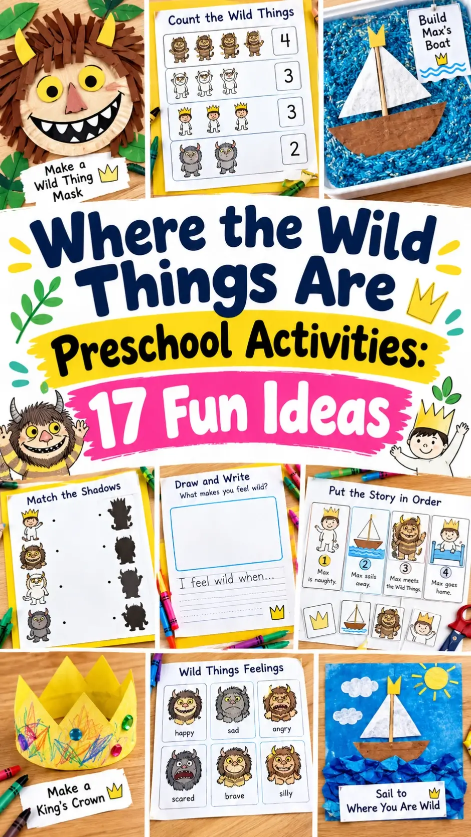 Where the Wild Things Are Preschool Activities